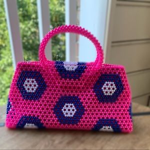 SHEBBAH HANDMADE BEADED HANDBAG